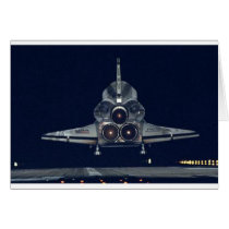 Space Shuttle Greeting Card