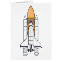 Space Shuttle Greeting Cards