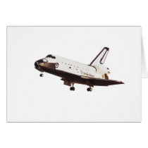 Space Shuttle Challenger Greeting Card