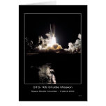 Space Shuttle Columbia Lift-off – March 1, 2002 –  Cards