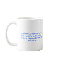 Space Shuttle Commander, Mug by Propellerhead Space Shuttle Commander, Mug