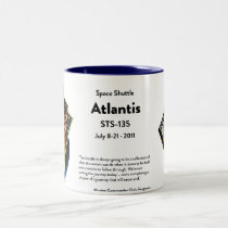 Space Shuttle Commemorative Mug mugs