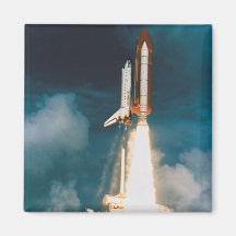 Space Shuttle Discovery Blast Off Magnets