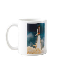 Space Shuttle Discovery Blast Off Coffee Mug