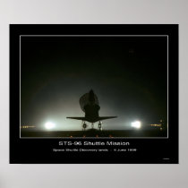 Space Shuttle Discovery lands Posters