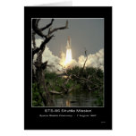 Space Shuttle Discovery Lift-off NASA STS-85 Shutt Greeting Card