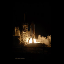 Space Shuttle Discovery  Night Launch posters