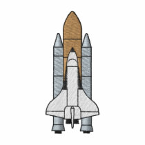 Space Shuttle embroidered shirts by ZazzleEmbroidery Space Shuttle embroidered shirts
