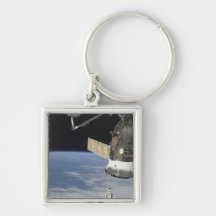 Space shuttle Endeavour, a Soyuz spacecraft Keychains