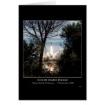 Space Shuttle Endeavour Blast-off 1995 Greeting Cards