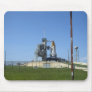 Space shuttle Endeavour is framed by a windsock Mousepads