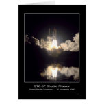 Space Shuttle Endeavour Lift-off - November 30, 20 Greeting Card