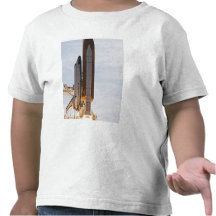 Space Shuttle Endeavour lifts off 2 T-shirts