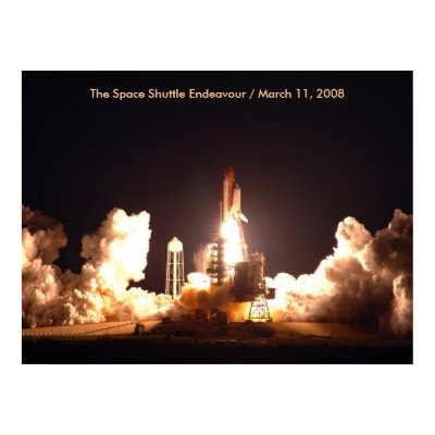 Space Shuttle Endeavour Lifts-off Print by moxieann