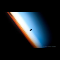 Space Shuttle Endeavour Silhouette posters