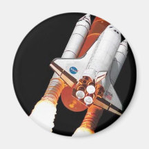 space shuttle - final flight refrigerator magnets