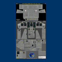 Space Shuttle Flight Deck Poster posters by Propellerhead Space Shuttle Flight Deck Poster posters