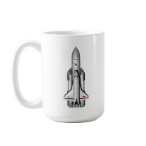 Space Shuttle I, Space Shuttle II mugs by madmerv Space Shuttle I, Space Shuttle II mugs
