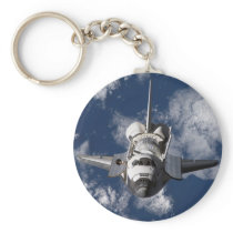 Space Shuttle in Orbiting Earth Key Chains