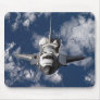 Space Shuttle in Orbiting Earth Mousepad