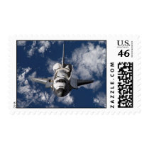 Space Shuttle in Orbiting Earth Postage Stamps