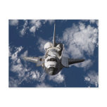 Space Shuttle in Orbiting Earth Post Cards