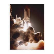 Space shuttle launch post cards