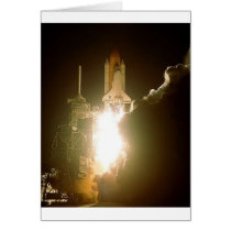 SPACE SHUTTLE LIFT-OFF CARDS