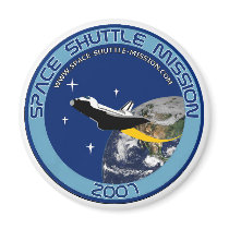 Space Shuttle Mission Magnet #1 by Propellerhead Space Shuttle Mission Magnet #1