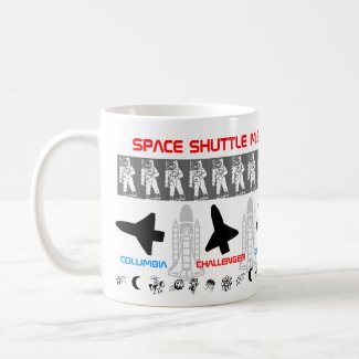 Space Shuttle Missions Mug 2 mug