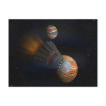 Space shuttle or shuttlecock?? postcards by gravityx9 Space shuttle or shuttlecock?? postcards