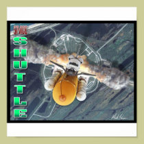 Space Shuttle Poster 15" x 19" posters