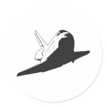 Space Shuttle stickers by cartshirt Space Shuttle stickers