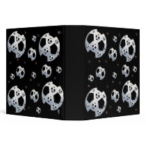 Space Soccer Binder