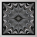 Space Spider Web Posters