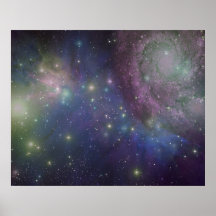 Space, stars, galaxies and nebulas posters