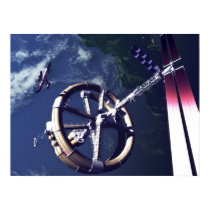Space Station Clarke posters