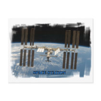 Space station post cards