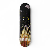 Space Storm Skateboard by DoviGirl2008 Space Storm Skateboard