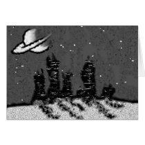 Space-town. cards