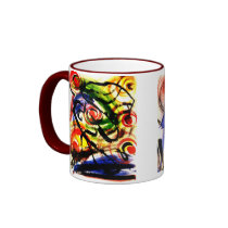 Space Travel & Atomic Energy Abstract Mug