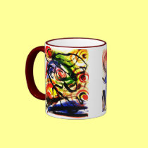 Space Travel & Atomic Energy Abstract Mug