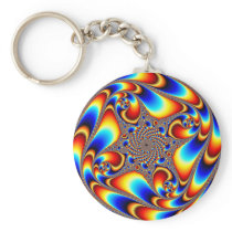 Space Travel - Fractal Key Chain