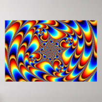 Space Travel - Fractal Poster