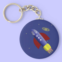 Space Traveler Keychain keychains