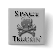 Space Truckin' blk Buttons