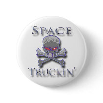 Space Truckin' blu Pins