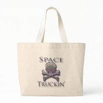 Space Truckin' prpl Canvas Bags