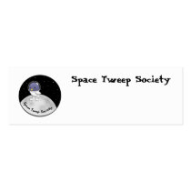 Space Tweep Logo Customizable business cards