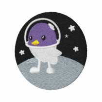 Space Tweep Society Logo Only embroidered shirts by FlyingJenny Space Tweep Society Logo Only embroidered shirts